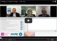 Panel Discussion: Strategic vs. Tactical Innovation - How to get the Balance Right 