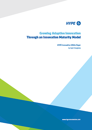 Cover of the report about innovation maturity